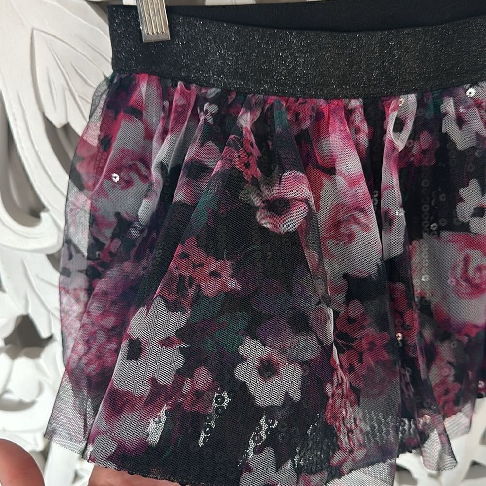 Girls Twirl sparkle Skirt - Picture 2 of 8